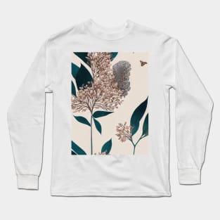 Chromatic Botanic Abstraction #79 Long Sleeve T-Shirt